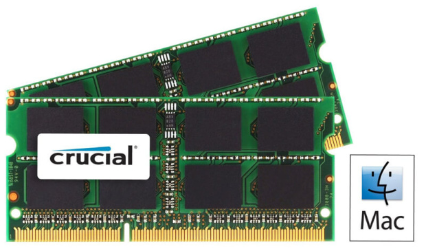 2x 8 GB RAM von Crucial