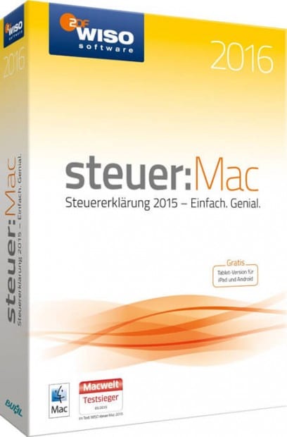 WISO Steuer 2016 – eine Steuersparsoftware für Mac OS X