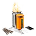 biolite bio lite campstove camp stove feuerschale usb anschluss laden smartphone akku campingkocher