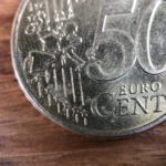 Hier ein 50 Cent Stück in der Nahaufnahme.