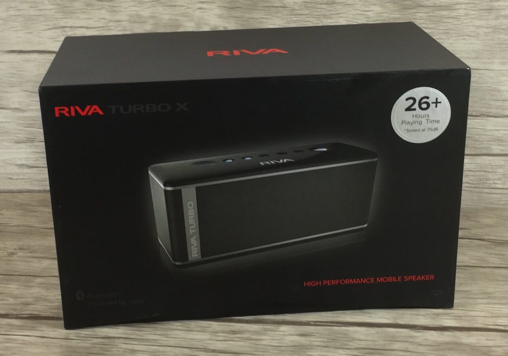 Packshot: So sieht die Verpackung des RIVA Turbo X aus.