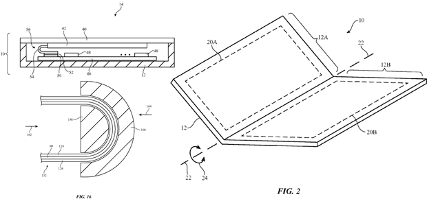 apple patent iphone 8 faltbar