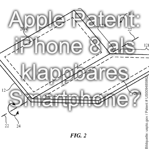 iphone 8 iphone 10 patent 2016 2017 2018 2019 zusammenklappen falten zusammenfalten display