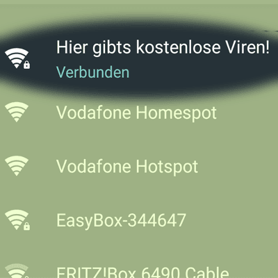 Die besten WLAN Namen, lustige WLAN Namen, Names for your Wifi, Network Names