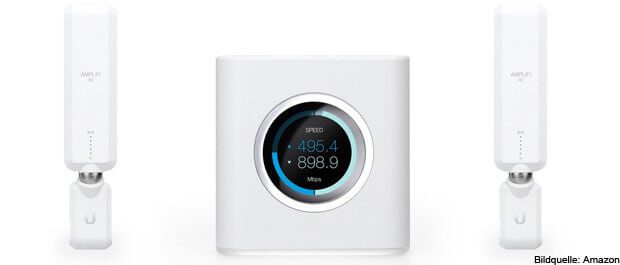 Das Ubiquiti AmpliFi HD Home Mesh Wi-Fi System kann man bei Amazon kaufen. Wenn ihr Haus, Garten, Büro, Co-Working Space, Hostel und Co mit WLAN versorgen wollt, dann ist das vielleicht der Wifi Mesh Router der Wahl ;)