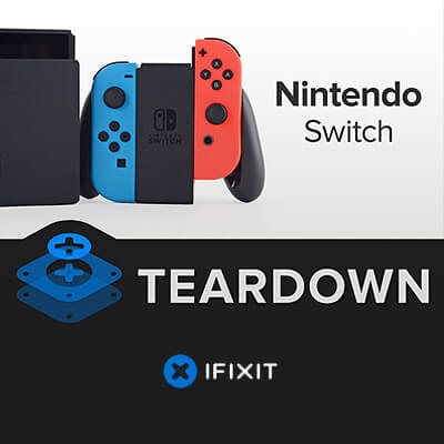 Nintendo Switch sicher aufschrauben, auseinandernehmen, Anleitung für Reparatur, Joy-Con, Display. Akku mAh Kapazität, Schraubenzieher Tripoint, iFixit Teardown Nintendo Switch