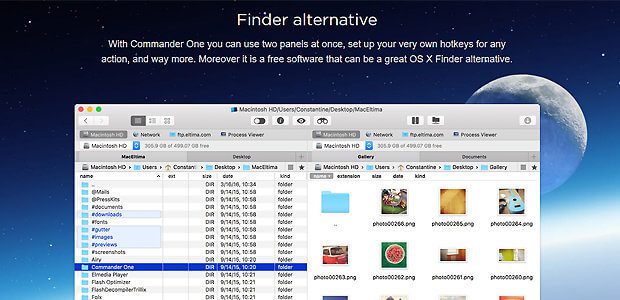 Die Commander One (PRO) Mac App ist die offizielle Alternative zum Total Commander für Windows PCs.