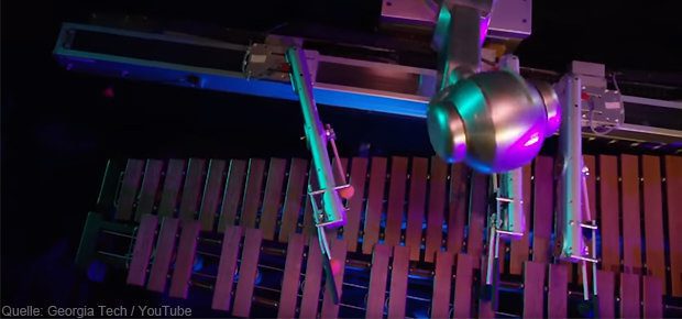 Deep Shimon Marimba Roboter