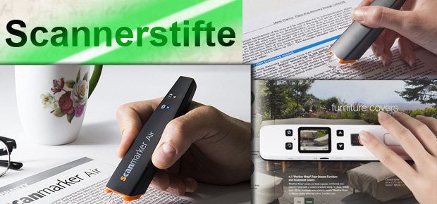 Scanner-Stift, Handscanner, Buchscanner , Scan Pen oder Scanstift - wie man die Produkte auch nennt, für das korrekte Übertragen von Texten braucht es bei vielen Modellen einige Übung.