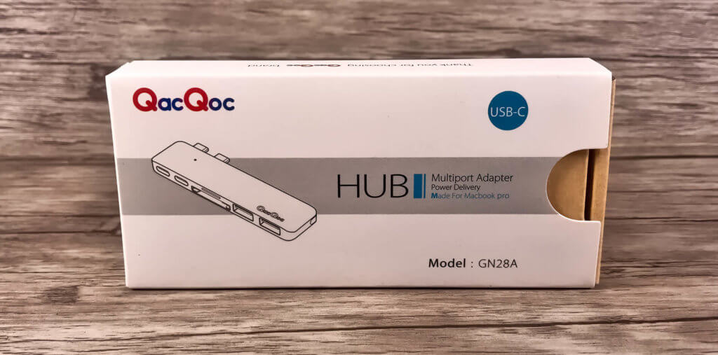 Packshot des USB-C Multiport-Hubs von QacQoc (Fotos: Sir Apfelot).