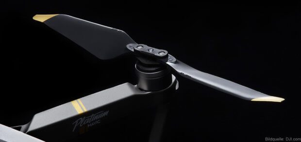 Ihr wollt eure Drohne leiser fliegen und die Flugzeit durch aerodynamische Propeller erhöhen? Dann könnt ihr für die DJI Mavic Pro Drohnen die neuen DJI Low Noise Propeller kaufen.