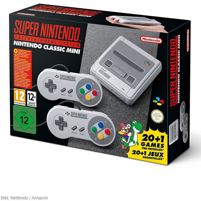 SNES Mini Konsole bestellen, gebraucht kaufen, günstig, billig, Retro-Spiele, 21 Games, Liste