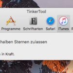 Einstellungen iTunes