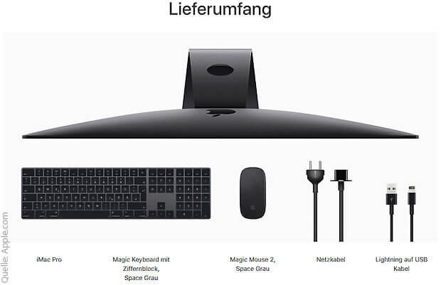 Den Apple iMac Pro bestellen geht seit dem 14. Dezember. Bestellt ihr bis 21. Dezember, 16:00 Uhr, ist das Gerät schon zu Weihnachten da ;)