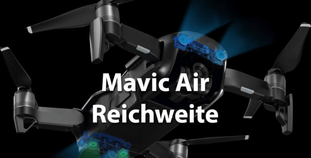 Die gute Reichweite der Mavic Air basiert auf einer verbesserten Wifi-Übertragungstechnik.