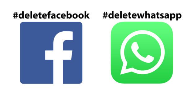 Delete Facebook als Aufruf, das Nutzerkonto im sozialen Netzwerk zu löschen macht gerade die Runde. Das Gleiche passiert beim WhatsApp-Messenger. Was haltet ihr von #deletefacebook und #deletewhatsapp?