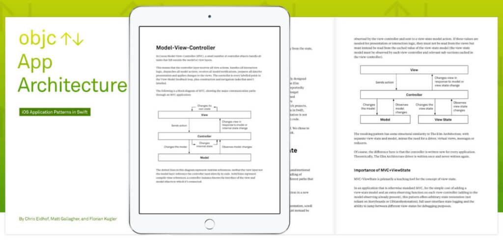 Das Ebook "objc App Architecture" gibt es auch in einer teureren Version mit Videos.