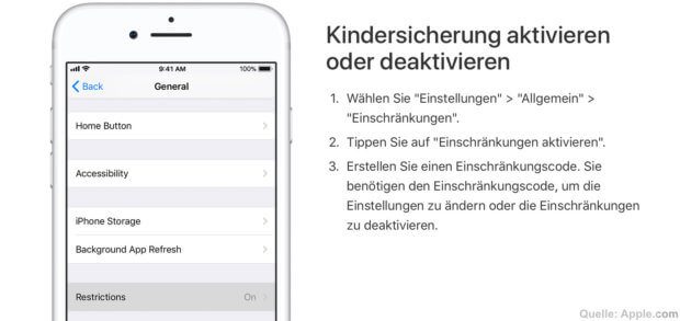 Mit der Pinfinder App für macOS, Linux und Windows könnt ihr mit einem iOS-Backup den Einschränkungscode knacken respektive die Kindersicherung aushebeln. Das funktioniert mit Apple iPhone, iPad und iPod Touch.