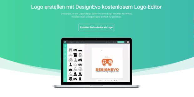 Direkt online per HTML5-Tool ein Logo gratis erstellen, herunterladen und auf der Webseite, im Blog und in Social Media nutzen? Das geht mit DesignEvo - Details dazu gibt's in diesem Test- und Erfahrungsbericht.