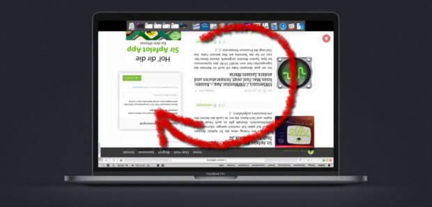 Den iMac und MacBook Bildschirm drehen bzw. die Display-Anzeige rotieren: Hier zeige ich euch zwei Möglichkeiten auf.