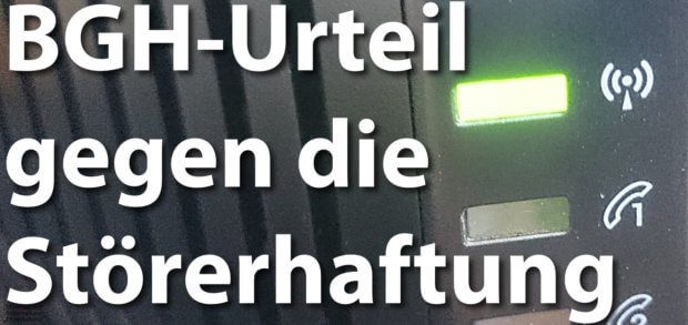 Das BGH-Urteil vom 26. Juli 2018 kippt die Störerhaftung für Anbieter von Internet- respektive WLAN-Spots. Jedoch wirft die Entscheidung vom 1. Zivilsenat des Bundesgerichtshofs neue Fragen und Probleme auf.