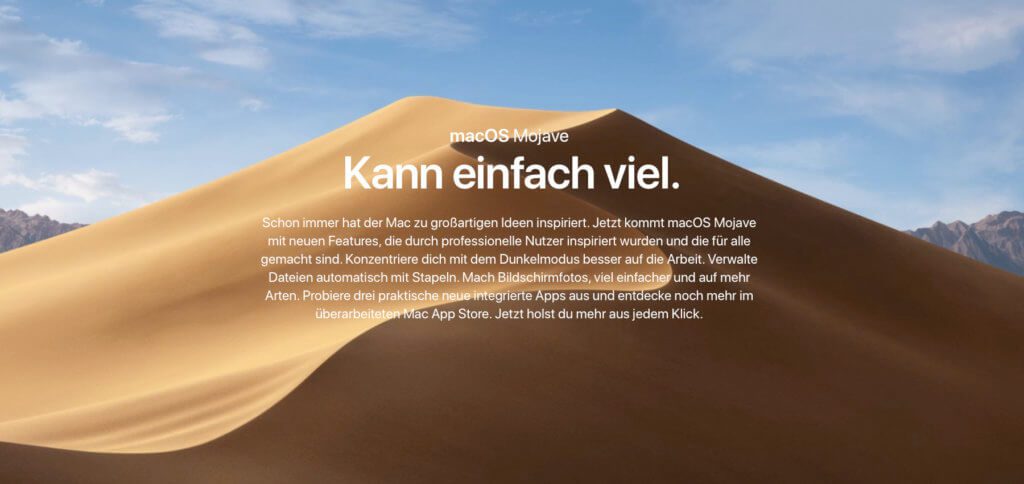 Das neue Mac-Betriebssystem kann einfach viel. Dennoch gibt es nach dem Upgrade für einige Nutzer Mojave Probleme. Habt ihr ein Problem mit macOS 10.14 Mojave? Vielleicht findet ihr hier die Lösung!