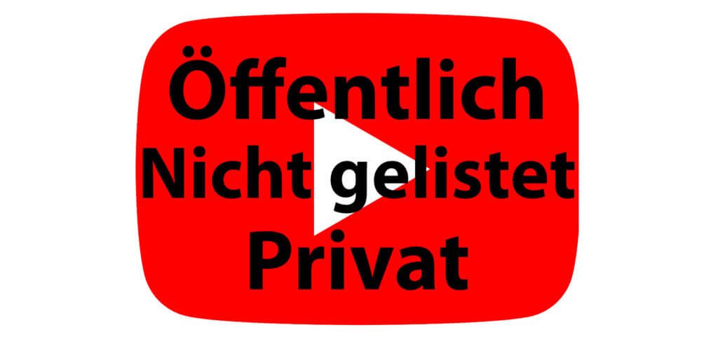 Öffentlich, Nicht gelistet, Privat oder Geplant - was soll man beim Hochladen eines Videos auf YouTube auswählen? Hier findet ihr Erklärungen zu den Einstellungen!