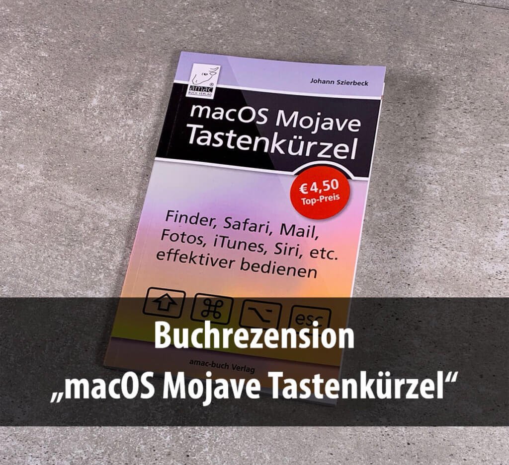 Foto: Buch macOS Mojave Tastenkürzel