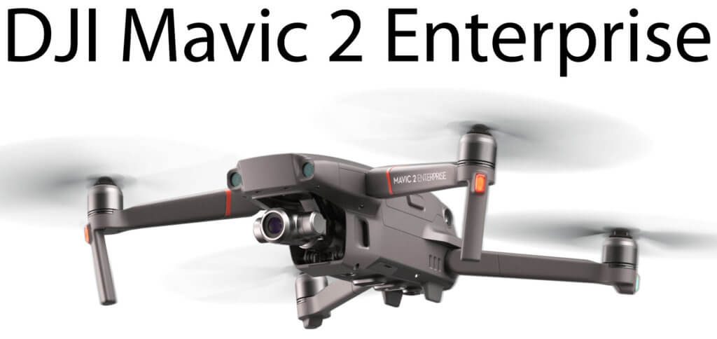 Die DJI Mavic 2 Enterprise (kurz: M2E) ist die neue Profi-Kameradrohne für den Einsatz in Industrie, Bauwesen, Inspektion und Wartung, Notrettung, Brandbekämpfung, Strafverfolgung und mehr. Produktbild: DJI M2E 2018