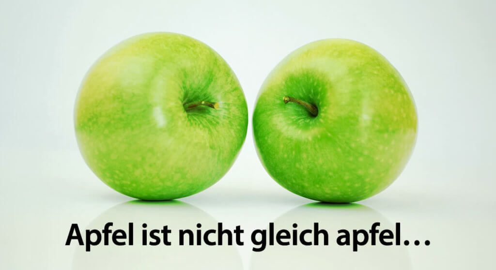 Apfel ist nicht gleich apfel – welche Vorteile hat die Unterscheidung zwischen Groß. und Kleinschreibung bei macOS?