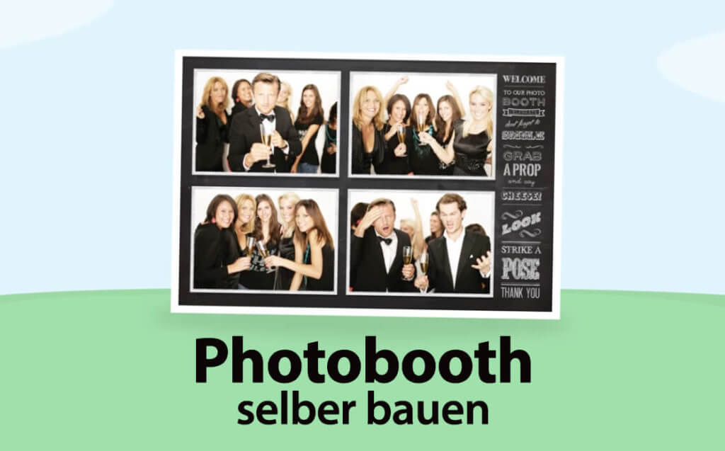 So einfach kann man sich ein Photobooth selber bauen.