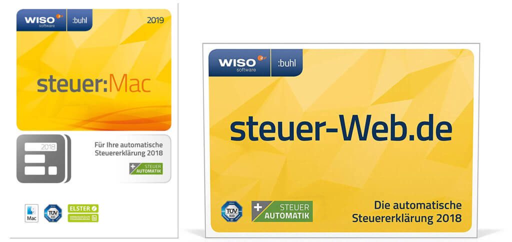 WISO steuer:Mac 2019 ist eine Mac App für die Steuererklärung zum Steuerjahr 2018. Den Aktivierungscode kaufen geht auf Amazon - die Zustellung ist per E-Mail möglich.