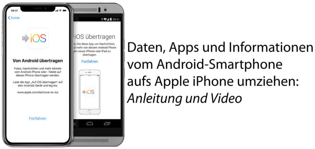 Smartphone-Wechsel: Um Daten bequem von Android zu iOS auf dem iPhone umziehen zu können, nutzt am besten die Move to iOS App sowie die hier aufgezeigten Anleitungen.