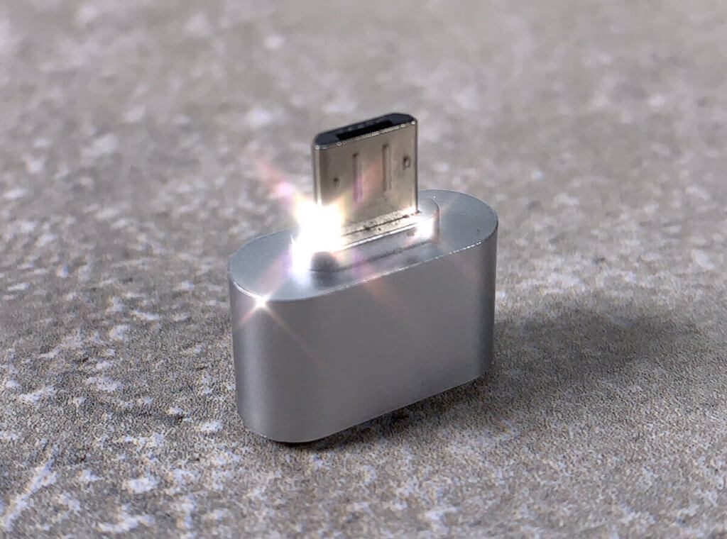 Mit etwas Funkeln sieht sogar ein Micro-USB-Adapter nach was aus…