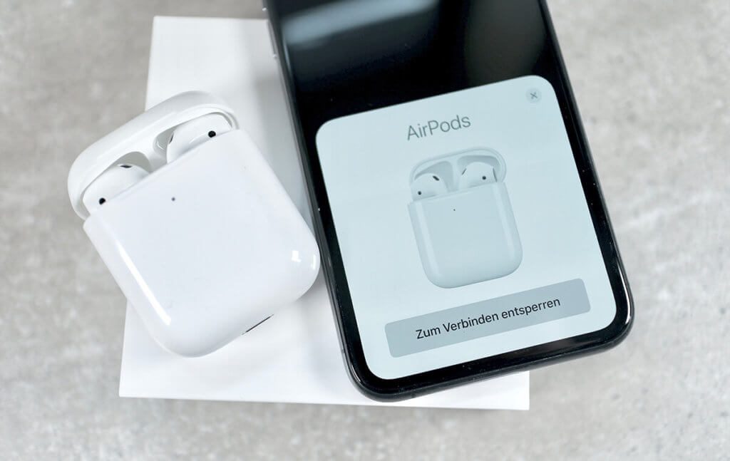 Gewohnt einfach: Der Vorgang, um die AirPods mit dem iPhone zu verbinden (Fotos: Sir Apfelot).