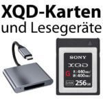 XQD-Speicherkarten und Kartenleser in der Übersicht