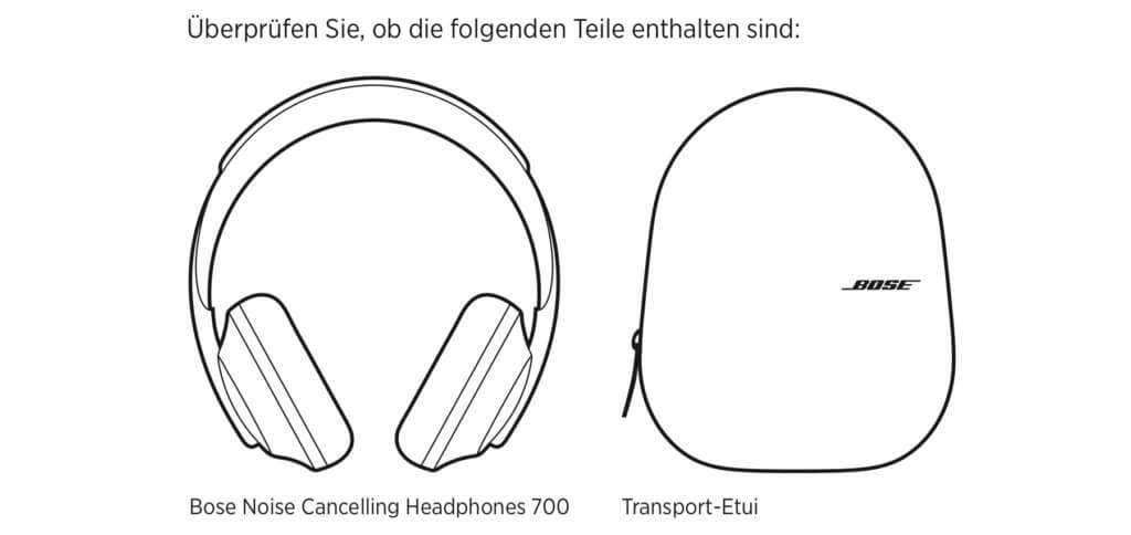 Alles da? Dann kann man ab dem 11. Juli 2019 mit dem neuen Bose-Modell Musik, Podcasts und Hörbücher genießen sowie störungsfrei Telefonate führen. Bose Headphones 700 Test