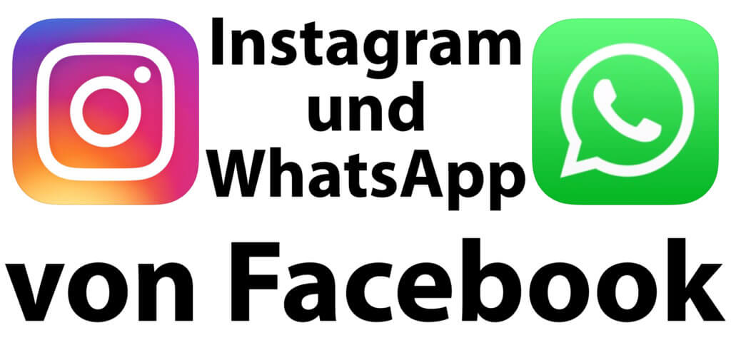 Instagram von Facebook und WhatsApp von Facebook – mit der namentlichen Anpassung werden intern die Machtverhältnisse zementiert. Nutzer/innen sehen aber nun besser, wem sie ihre Daten anvertrauen.