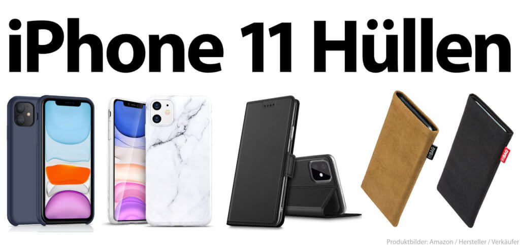 Die besten iPhone 11 Hüllen, Taschen und Cases habe ich euch bei Amazon herausgesucht. Von Silikon über PU und Alcantara hin zu Stoff-Handyhüllen ist alles dabei. Ganz unten findet ihr eine Bestseller-Liste für weitere Case-Beispiele.