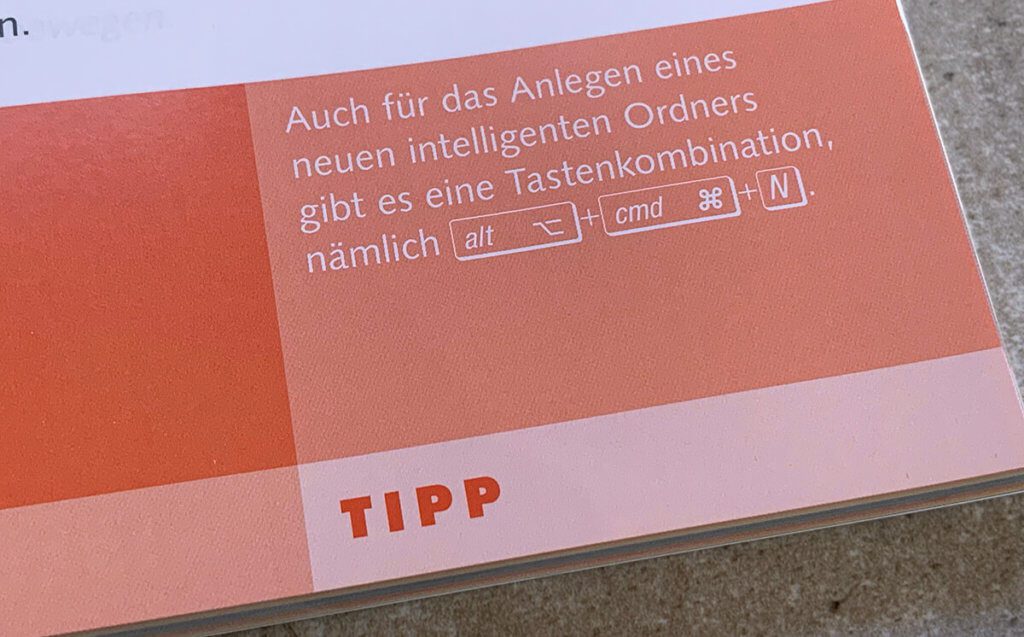 Die kleinen Tipps in den Ecken helfen dabei, zusätzliches Wissen zu vermitteln.