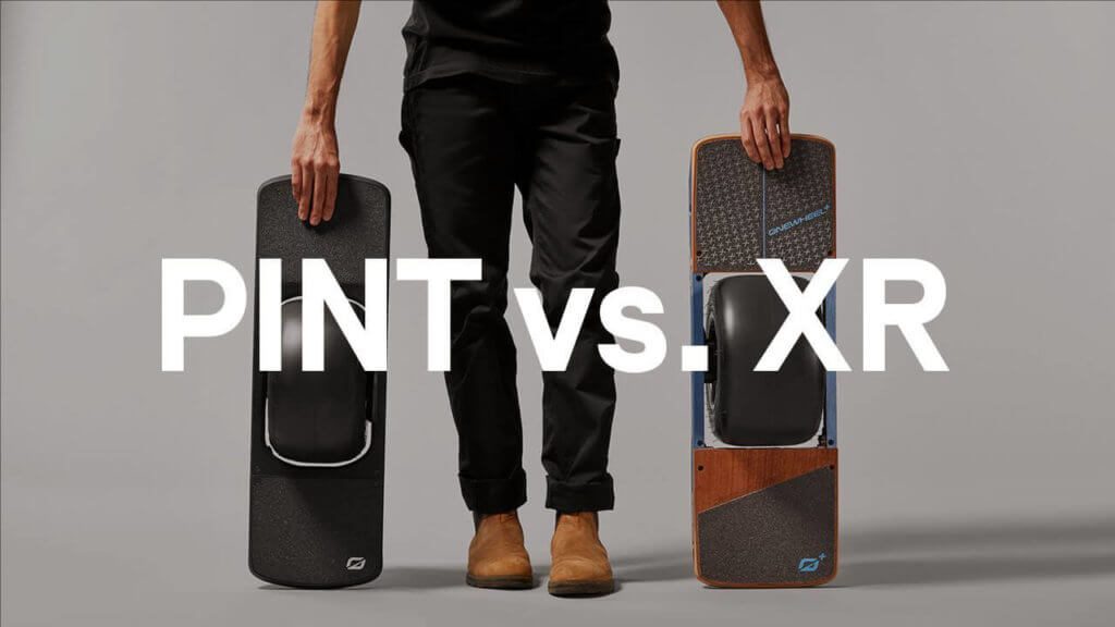 Links der Onewheel Pint und rechts das ältere XR Modell (von dem es sicher bald ein Upgrade gibt) (Foto: Onewheel).