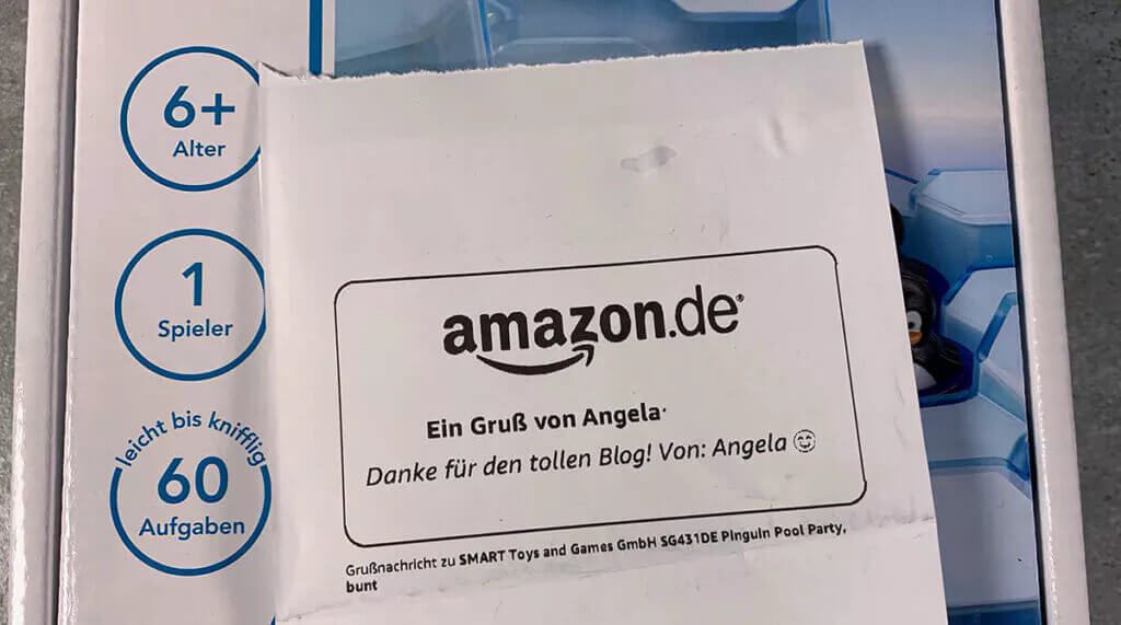 Angela, danke für das tolle Geschenk! (Fotos: Sir Apfelot)