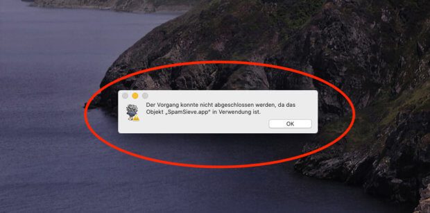 Der Vorgang Konnte Nicht Abgeschlossen Werden Ungültiges Argument