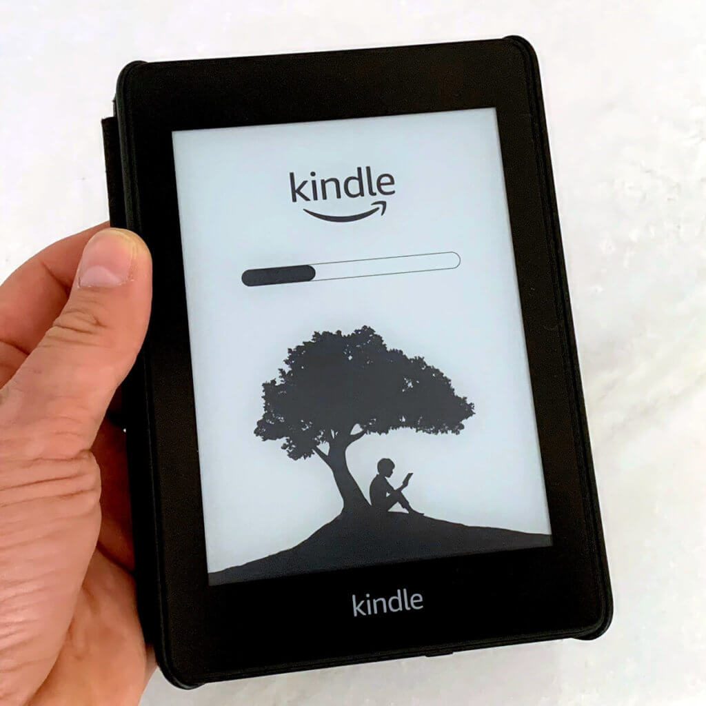 Kindle Paperwhite anschalten