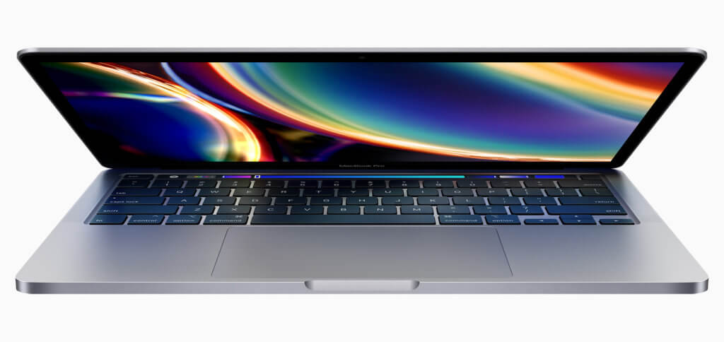 Mit bis zu vier Thunderbolt 3 Anschlüssen, starker Leistung, viel Speicher, Touch Bar und Touch ID lässt sich ein professioneller Workflow realisieren.