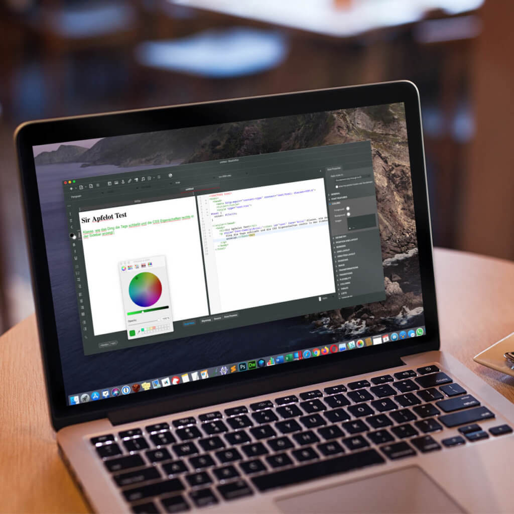 WYSIWYG HTML Editor für den Mac