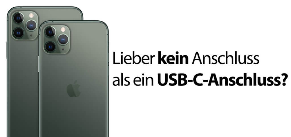 Lieber ein Apple iPhone ohne Anschluss als mit USB-C? Wird das Smartphone aus Cupertino ab 2021 ohne physische Schnittstelle gebaut? Hier die Vorteile und Nachteile.