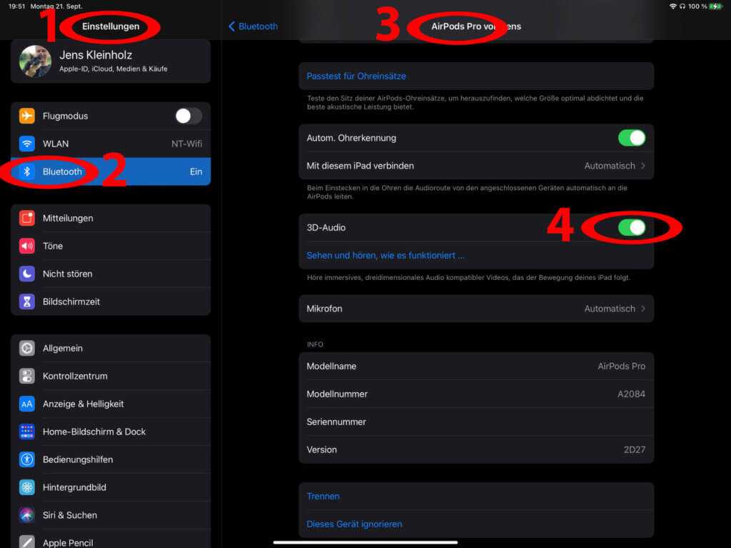 3D-Audio für die AirPods Pro aktivieren: So geht's!