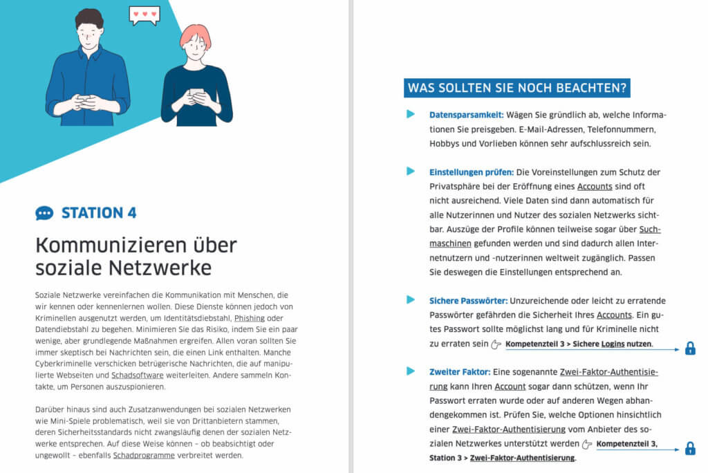 Das Layout und die inhaltliche Strukturierung der Informationen ist sehr gelungen.