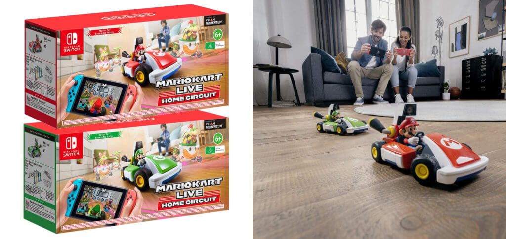 Mario Kart Live: Home Circuit kommt am 16. Oktober 2020 in den Handel, kann aber jetzt schon vorbestellt werden. Hier findet ihr Infos zu den Sets mit Mario und Luigi.